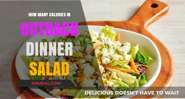 Outback Dinner Salad Calorie Count: A Nutritional Breakdown
