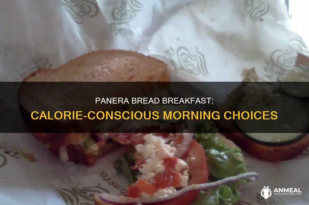 how many calories in panera bread breakfast sandwiches