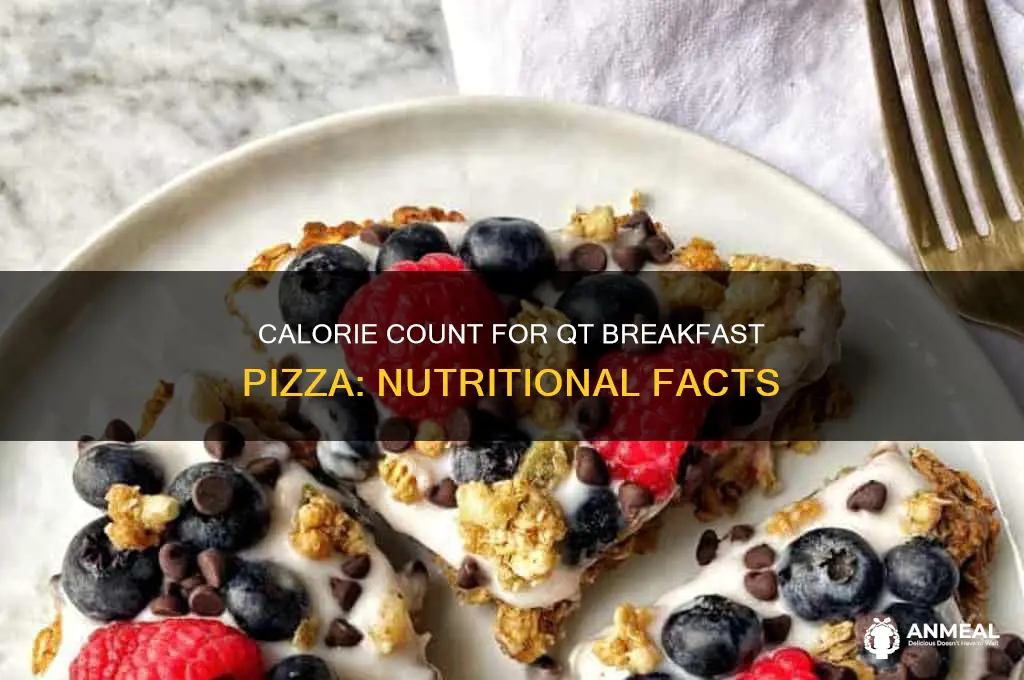 how many calories in qt breakfast pizza