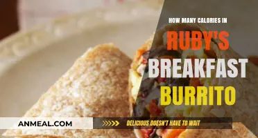Ruby's Breakfast Burrito: Calorie Breakdown and Nutrition Facts