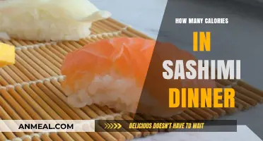 Sashimi Dinner Calorie Count: A Light and Healthy Choice?