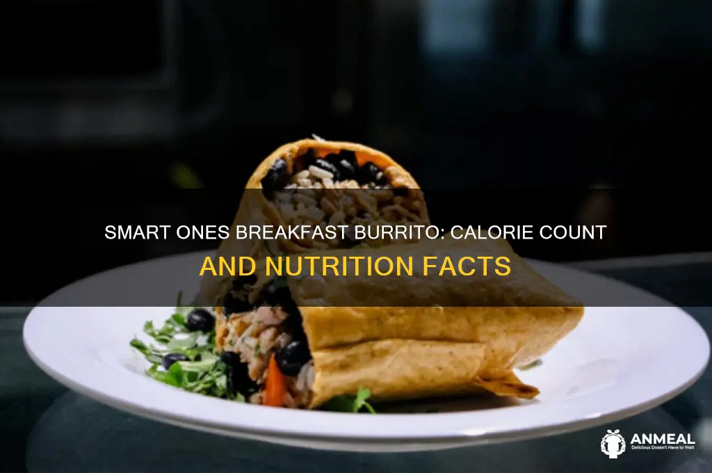 how many calories in smart ones breakfast burrito