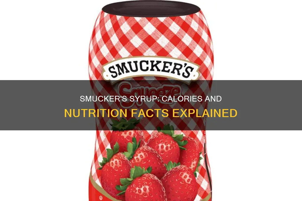 how many calories in smucker