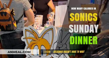 Sonic's Sunday Dinner Calorie Count: A Nutritional Breakdown