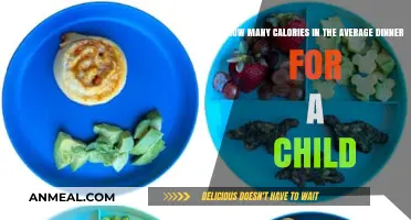 Child's Dinner Calorie Count: Understanding the Average Meal Intake