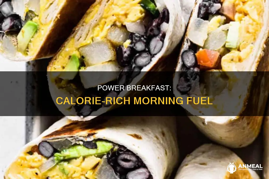 how many calories in the power breakfast