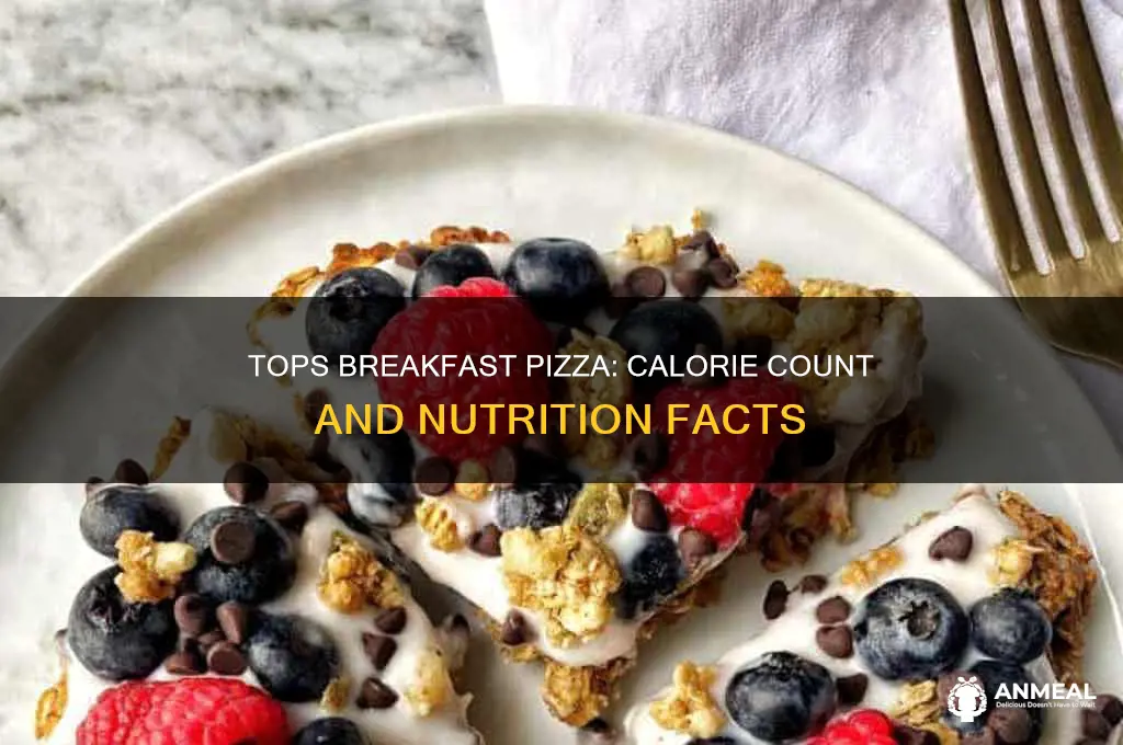 how many calories in tops breakfast pizza