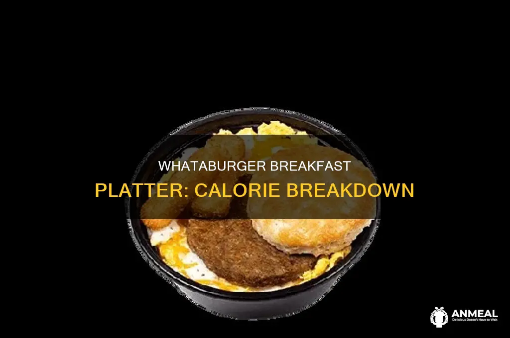 how many calories in whataburger breakfast platter