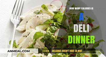 Calorie Count: Unveiling the Nutritional Value of a Deli Dinner