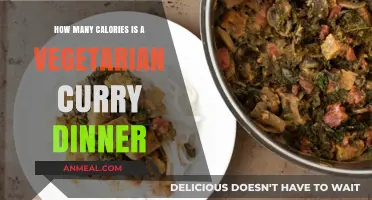 Vegetarian Curry Dinner: Calorie Count and Nutritional Breakdown