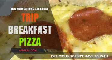 Quick Trip Breakfast Pizza: Calorie-Loaded Morning Munchies
