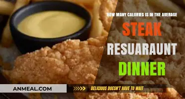 Calories in a Steakhouse Dinner: Uncovering the Average Count