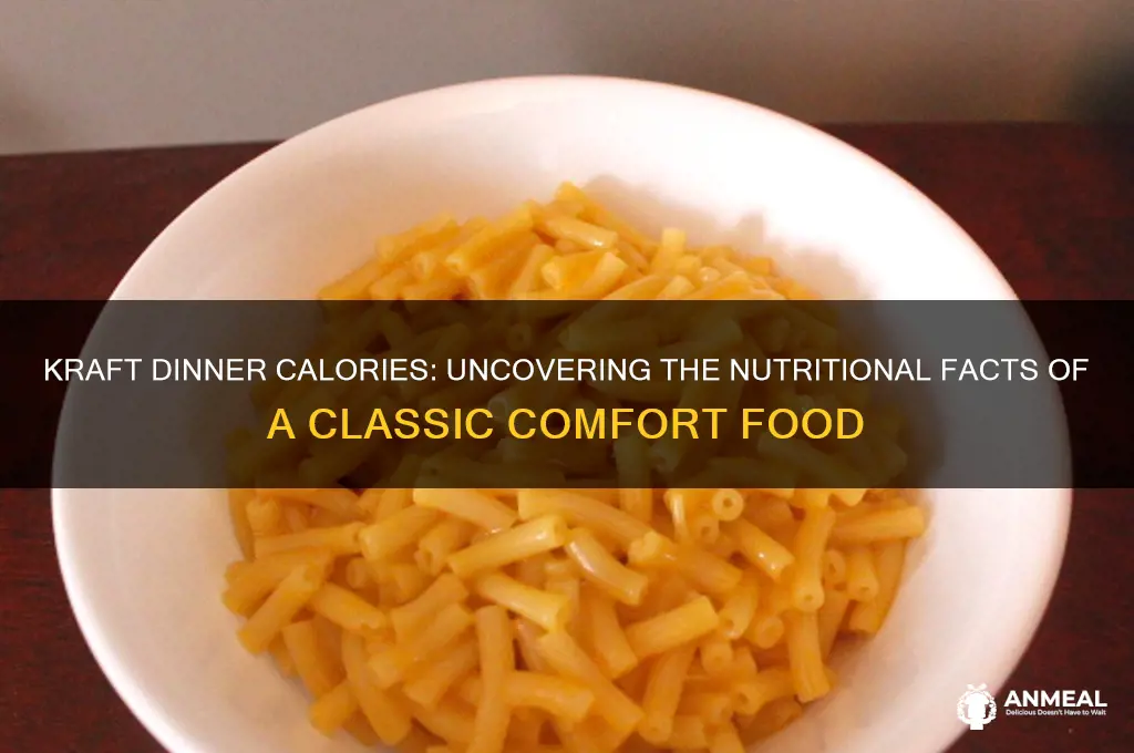how many calories is kraft dinner