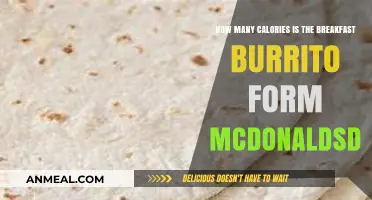 McDonald's Breakfast Burrito: Calorie Count Unveiled
