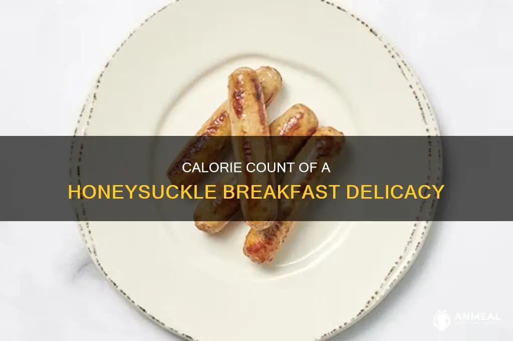 how many calories on honesuckle turkey breakfast dausahe