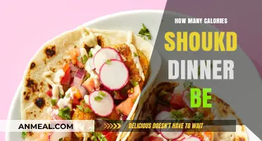 Balancing Your Dinner Plate: Ideal Calorie Count for Evening Meals