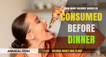 Pre-Dinner Calorie Guide: Fueling Your Evening Meal Smartly