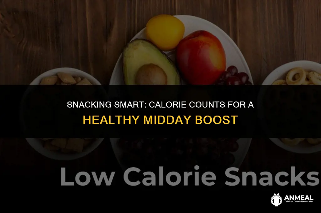how many calories should i eat for a snack