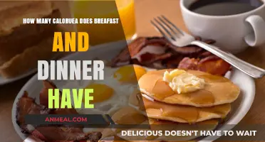 Calorie Counts: Breakfast and Dinner's Nutritional Breakdown Explained