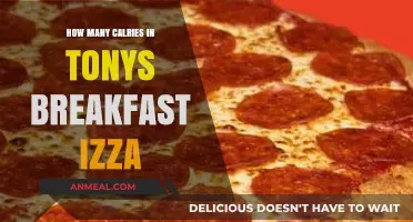 Tony's Breakfast Pizza: Calorie-Loaded Morning Feast