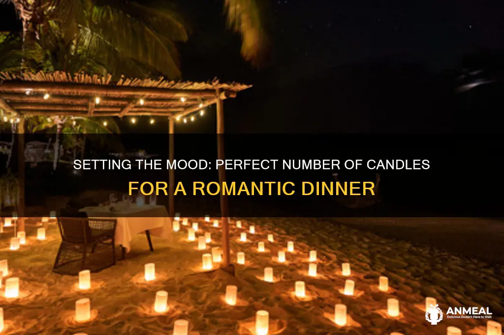 how many candles for a candle light dinner