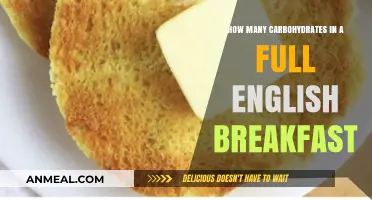 Full English Breakfast: Carbohydrate Count and Nutrition Facts
