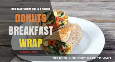 Dunkin's Breakfast Wrap: Carb Count and Nutritional Facts