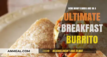 Carbs in a Breakfast Burrito: Nutritional Breakdown