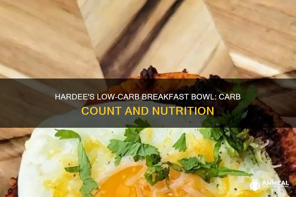 how many carbs are in hardee