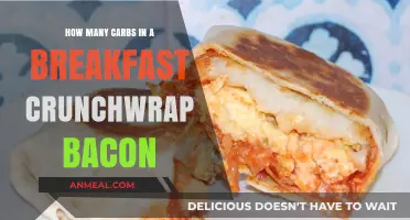 Crunchwrap Breakfast: Carb Count and Nutrition Facts