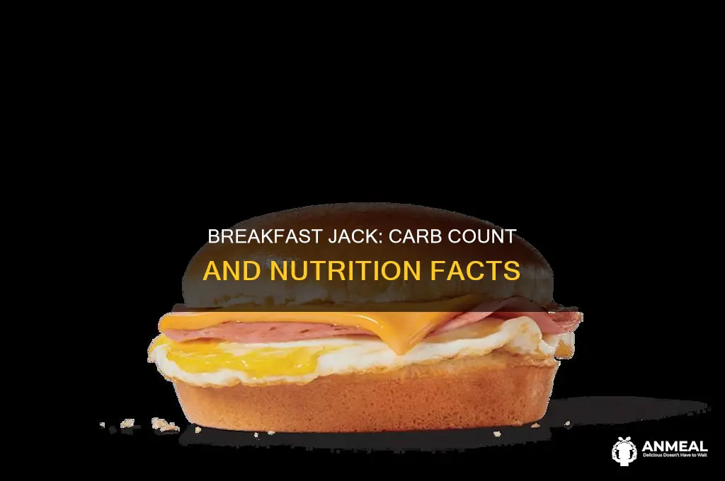 how many carbs in a breakfast jack