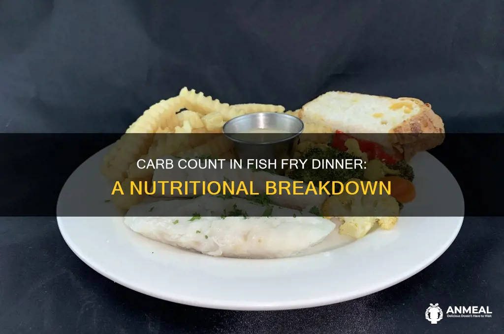 how many carbs in a fish fry dinner