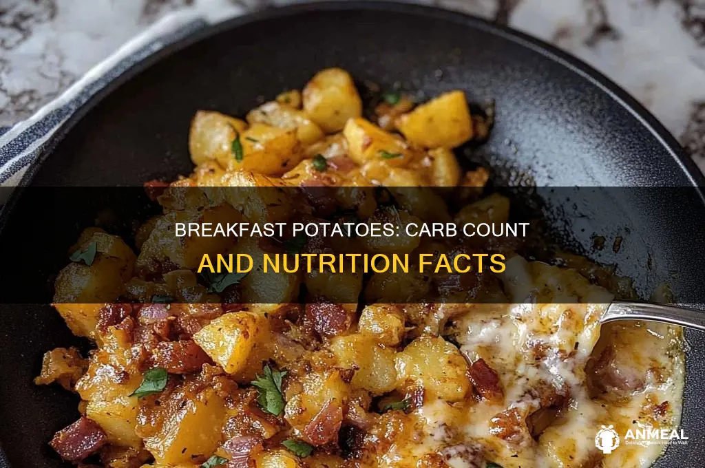 how many carbs in a side of breakfast potatoes