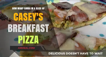 Breakfast Pizza: Carb Count at Casey's