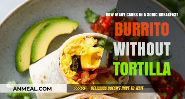 Sonic Breakfast Burrito: Carbs Without the Tortilla Wrap