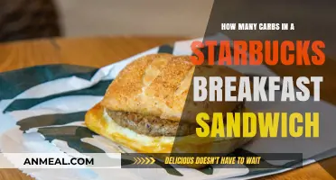 Starbucks Breakfast Sandwich: Carb Count and Nutrition Facts