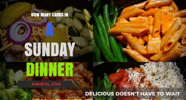 Counting Carbs in Your Sunday Dinner: A Nutritional Breakdown