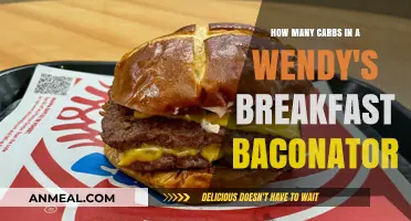Breakfast Baconator: Carb Count and Nutritional Facts