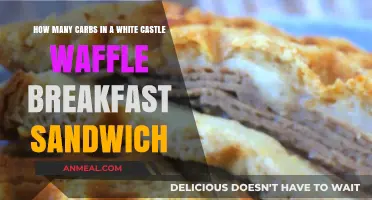 White Castle Waffle Breakfast Sandwich: Carbs Count