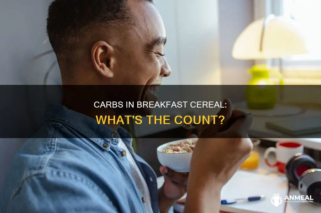 how many carbs in breakfast cereal