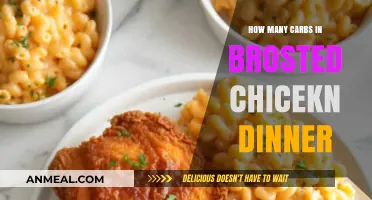 Carb Count in Broasted Chicken Dinner: A Nutritional Breakdown