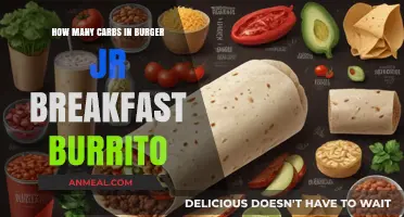 Burger Jr Breakfast Burrito: Carb Count and Nutrition Facts