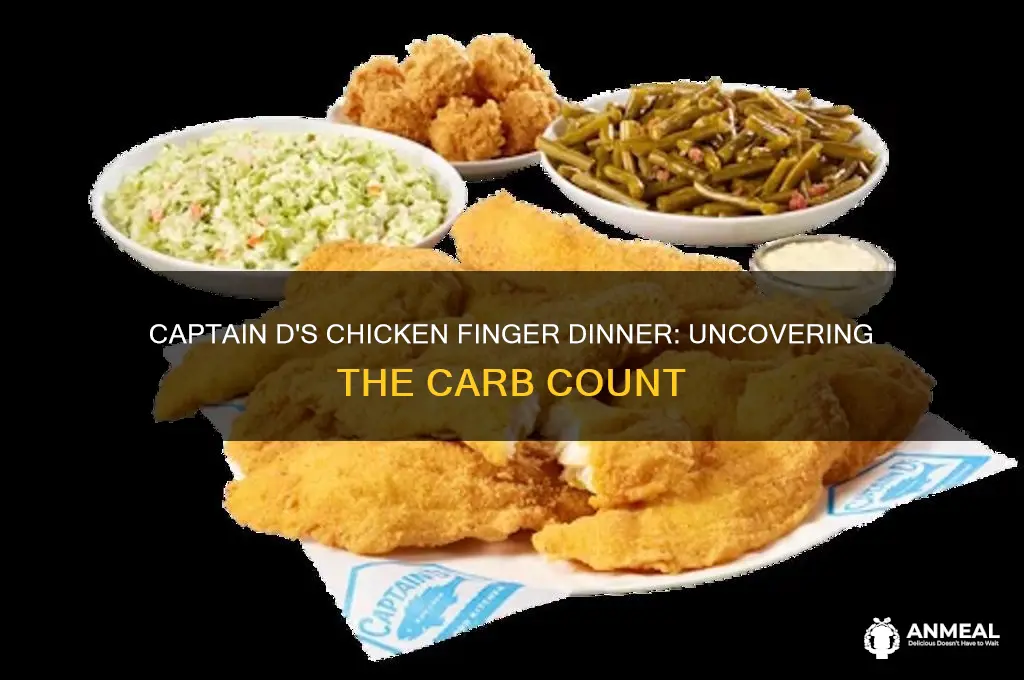 how many carbs in captain d
