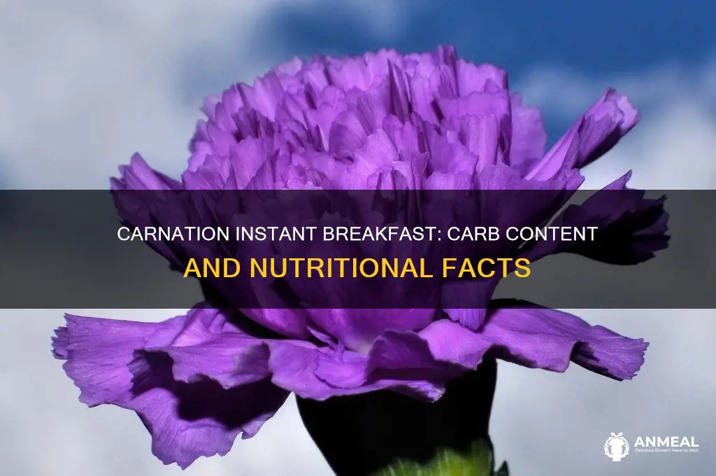 how many carbs in carnation instant breakfast