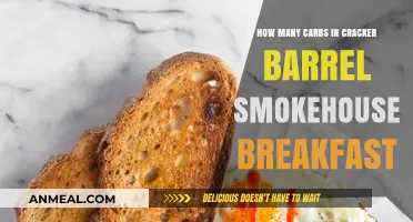 Carbs in Cracker Barrel's Smokehouse Breakfast: A Nutritional Overview
