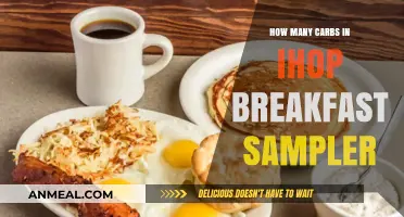 IHOP Breakfast Sampler: Carb Count and Nutrition Facts