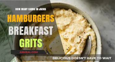 Jack's Grits: Carb Count and Nutrition Facts