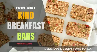 Kind Breakfast Bars: Carb Content and Nutritional Facts