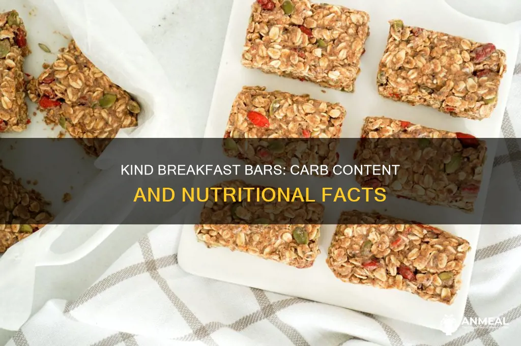 how many carbs in kind breakfast bars