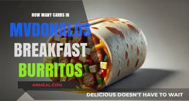 McDonald's Breakfast Burritos: Carb Count and Nutrition Facts